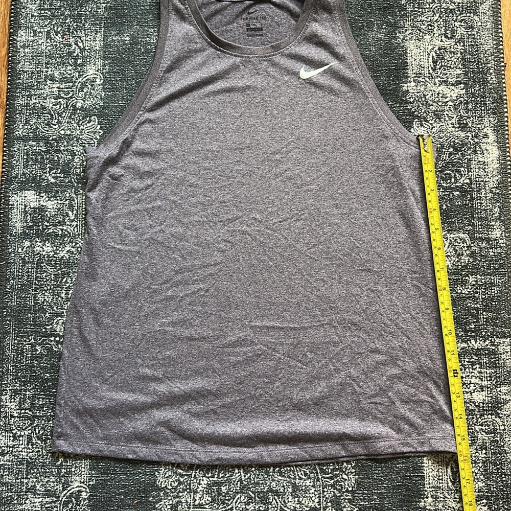 Nike Dark Purple Athletic Tank - Picture 4 of 6